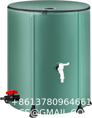 Collapsible Rain Barrel Water Storage Containers-53 Gallon Portable Rainwater Collect System Water Tank To Collect Rainwater From Gutter Downspout Water Catcher With Spigots,Filter&Overflow Kits