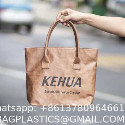 Grocery Bag, Tear Resistant Paper Tote Bag Custom Logo Size Printed Eco Friendly Cloth Tyvek Paper Reusable Organic Tote Bag Grocery Cotton Shopping Bags