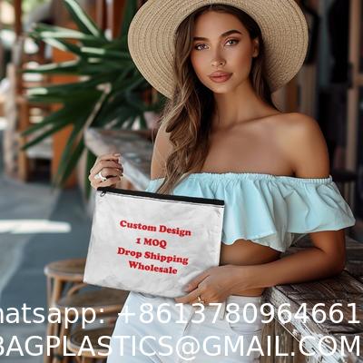 zipper bag, ziplock bag, zipper purse, High Quality Products Print On Demand Custom Fashionable Exquisite Large-Capacity Paper Storage Bag Extremely Simple Portable