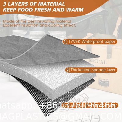 Thermal Cooler Insulated Bag, Shopping Cooler Bag Fabrics Print On Demand Custom Dirty Clothes Basket Large Laundry Basket Durable Dirty Clothes Storage Laundry Bin