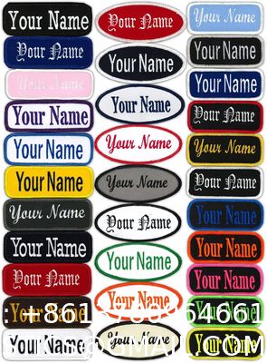 Name Patches Uniform Patches Work Shirt Patches Embroidered Patches Custom Logo Patches  Embroidery Patches Woven Patches Woven Hat Patches Embroidered Clothes Patches Fashion Logo Patches