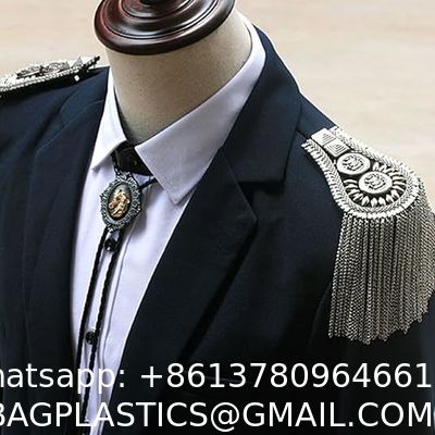 Blazer Shoulder Epaulets Tassel Chain Epaulet Punk Fringe Shoulder Badge Epaulet/Kpop Fringed/Tassel Metal Punk Shoulder Epaulette/Dpikes Brooch
