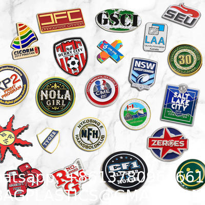 Factory Custom School/Club/Organization Commemorative Enamel Badge Soft Lapel Pin Personalized Custom Metal Epoxy Enamel Pin Lapel Pin Companies Logos Souvenir Name Tag Badge Pins Metal Suit Coat Pin