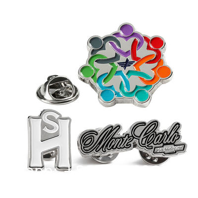 Customized School Badges Magnetic Stainless Steel UV Printed Cartoon Copper Aluminum Baked Varnish Plastic Metal Crafts Metal Pin Corporate School Feats Honor Emblem Badge Zinc Alloy Metal Badge