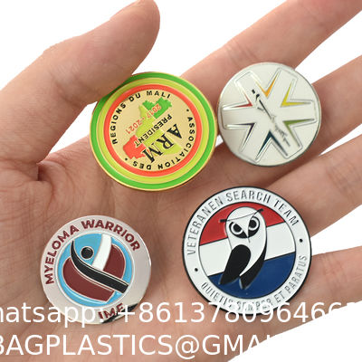 Customized School Badges Magnetic Stainless Steel UV Printed Cartoon Copper Aluminum Baked Varnish Plastic Metal Crafts Metal Pin Corporate School Feats Honor Emblem Badge Zinc Alloy Metal Badge