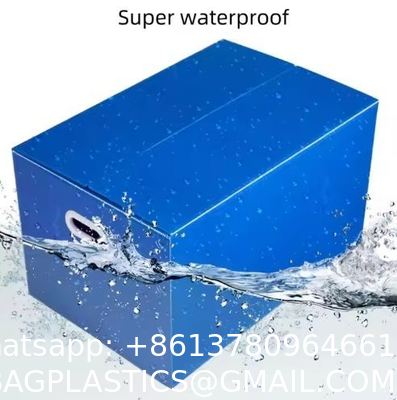 Customizable PP Plastic Storage Box Multi-Size Foldable Moving Organization Boxes 4mm Thickness Cut Processed To Order