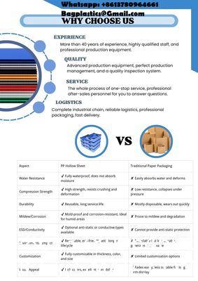 Manufacturers Anti Static PP Hollow Plate Turnover Box Foldable Carton Type Corrugated Poly Packaging Storage Box 5mm Thick PP Plastic Moving Boxes Space-Saving Design Cutting Processing