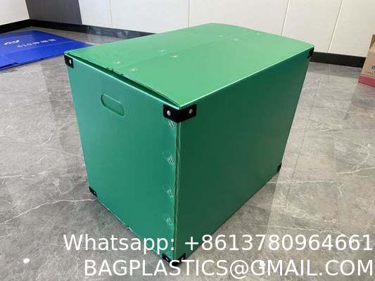 Plastic Storage Bins With Lids Containers Collapsible Moving Boxes With Handles Stackable Storage Bins,Double-Layer Hollow Shock-Absorbing Material,White