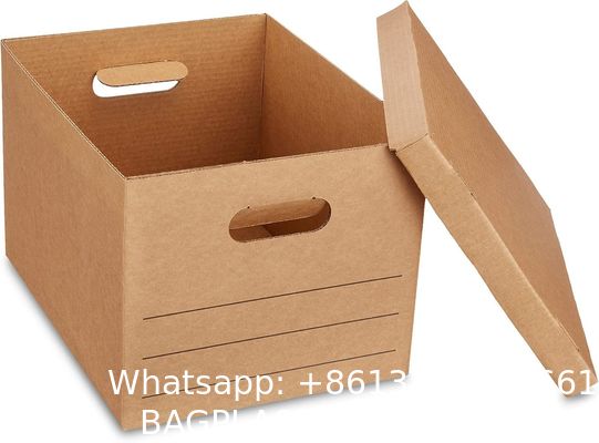 Moving Boxes With Reinforced Handle And Lids, Kitchen Moving Boxes with Reinforced Handle Lid Packing Supplies for Dishes and Glassware STOR/File Medium-Duty File Storage Boxes, FastFold