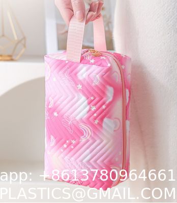 Galaxy-Purple Travel Toiletry Bag, Waterproof Hanging Wash Bag Toiletries For Girls, Kid Travel Toiletry Bag Kit Makeup Case Cosmetics Organizer for Men Women