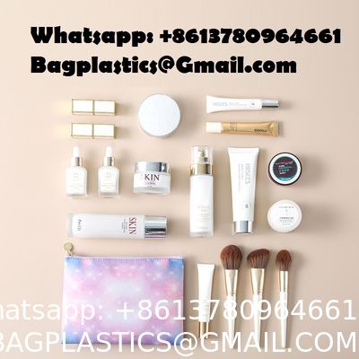 Toiletry Bag,Water Resistant Cosmetic Organizer For Bathroom, Quart Size Clear Iridescent Hard Shell Zipper Case For Toiletries,Portable Storage For Women Girls,Travel Essentials