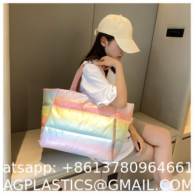 Luxury Jelly Beach PVC Tote Bag For Women Custom Designed Fashionable Shopping Handbag With Logo Vinyl Bag Handles Sports Clear PVC Tote Bags