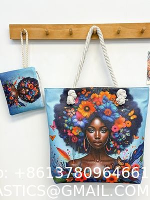 Canvas Tote Bag for Women, Beach Bag, Large Beach Bags Totes Swim Canvas Tote Shoulder Bag Water Resistant Bags For Gym Travel Daily