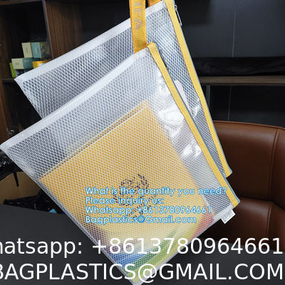 Waterproof Zipper Bags Document Multipurpose Travel Bags For Office, School, Board Game, Puzzles, Cosmetics, Travel Accessories, And Home Organization