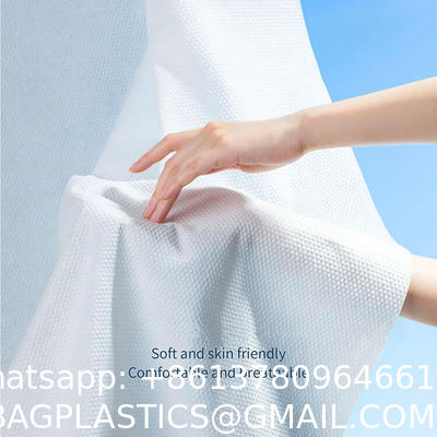 Free Sample High Quality One Time Use Disposable Bath Towels 55''X27.5'' Large Portable Thicken Individually Wrapped Bath Towels