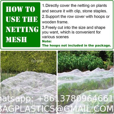 Garden Netting, Plant Covers 10x33Ft Net Ultra Fine Mesh Protection Netting For Vegetable Plants Fruits Flowers Crops Greenhouse Row Cover Raised Bed Barrier Screen Protection Net Cover