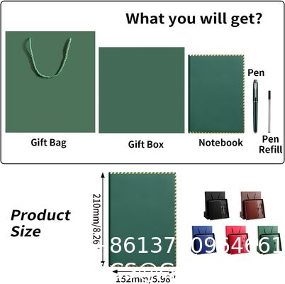 Gift for Business Promotion Business Gift Thermo Cup Journal Gift Set Journal Pen USB Box Case Suit Package Luxury Hardcover Notebook Diary With Gift Box Gift Box With Pen And USB Promotional Gift