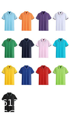 Wholesale Ice Silk Polo Shirts Custom Logo Polyester Solid Color T-Shirts Plain Golf Men'S Polo Embroidered Polo Shirt Solid Color T-shirts Uniform Golf Polo Embroidered Polo Shirt for Men