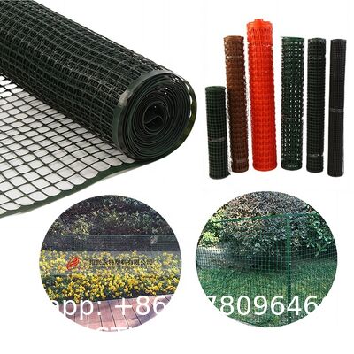 PP wire mesh Thickens 1.5-2.3mm Black Plastic Fence Rolling 2cm 3cm Hole Breeding Nets Protection Of Vegetable Fruit Plant PVC Fence