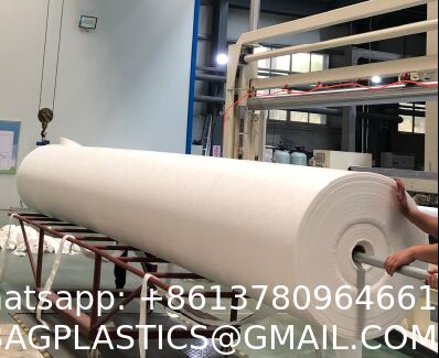 Geotextile Landscape, 4ft X 50ft & 6oz Geotextile Fabric, PP Drainage 350N Tensile Strength & 440N Load Capacity, For Driveway & Road Stabilizationr, Erosion Control, French Drains