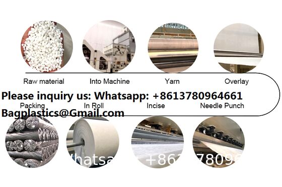 Geotextile Landscape, 4ft X 50ft & 6oz Geotextile Fabric, PP Drainage 350N Tensile Strength & 440N Load Capacity, For Driveway & Road Stabilizationr, Erosion Control, French Drains