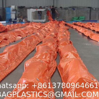 Flood Barriers For Home Reusable Flood Prevention Barriers Water Barrier For Flooding PVC Flood Bags Sandbag Alternative PVC Water Diversion Tubes With Fixed Handle (6 Ft X 20 In X 12 In)