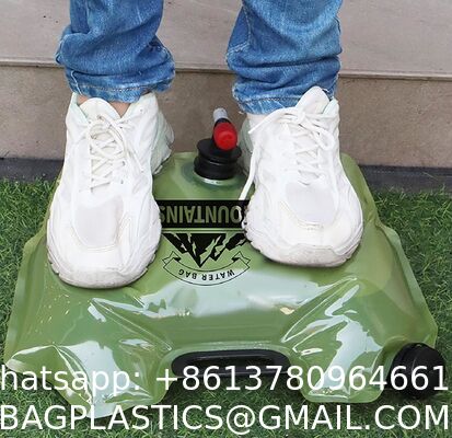 water bag water container water pouch water jug water pack Outdoor Water Bag with Faucet, Random Color 8 L(281 oz) Thick PE Folding Camping Water Bag for Outdoors