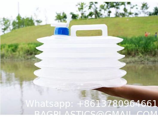 Gallon Premium Collapsible Water Containers: Large Capacity Food - Grade LDPE, BPA - Free, Ultimate For Camping & Hiking. With A Patented Leak - Proof Faucet Design