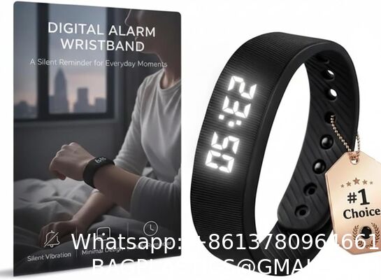 Manufacture Smart Bracelet Fitness Watch Alarm Clock Step Counter Smart Wristband Sport Sleep Monitor Smartband Vibrating Alarm Wristband Electric Clock Watch Shock Silent Sleeps Wrist Sleep Bracelet