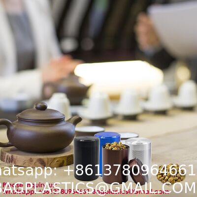 Aluminum Storage Jar, Colors Portable Airtight Container Bottle, Multipurpose Storage Container For Spices, Coffee & Teas Aluminum Cans Mini Tin Box With Window