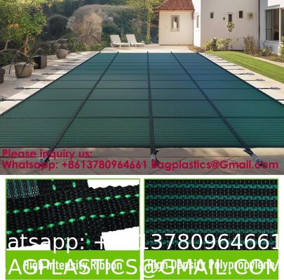 Source Manufacturers Pool Cover Polycarbonate 100% Polypropylene Solar Cover Pool With Pool Cover Accessories Swimming Pool Net Cover Above Ground Pool Cover 100% Polypropylene pp for Sun Shade