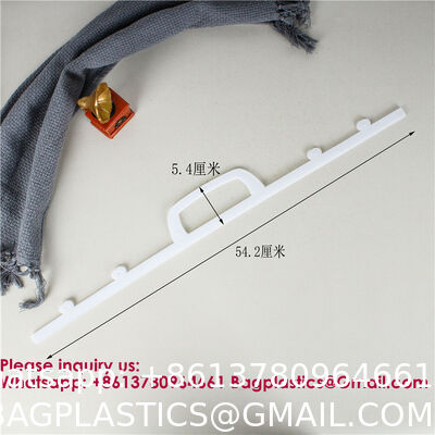 Hard Handle Hanger For Bag, Bag With Handle, Bag With Hanger, PLASTIC HANDLE PLASTIC HANGER HANDLE BAG HANGER BAG Wholesale Plastic Detachable Bag Handle Packaging Bag Handles Hanger Bags Accessories
