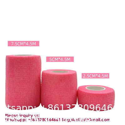 Kinesiology Tape Sports Bandage Medical Tapes Tape Kinesiology Tapes Sport Tapes Self-Adhesive Bandage Elastic Adhesive Bandage Elastic Bandage Medical Dressing Roll Wound Plaster Adhesive Patch