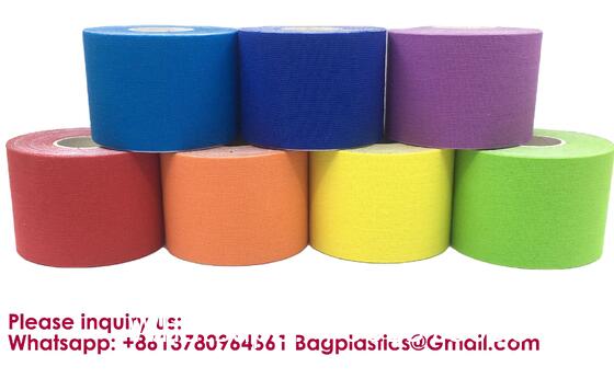 Athletic Finger Sports Rigid Strapping Tape Accepts Logo Therapeutic Elastic Kinesiology Pro Cotton 15 Cm Width 5m Length Accepts Custom Logo Free Tape