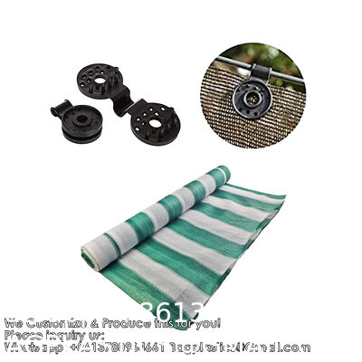 Wholesale HDPE Knitted Mono Black Shade Net UV Resistant Dark Green Shade Net for Backyard Or Garden Dark Green 45GSM Shade Net For Patio and Canopy Cover