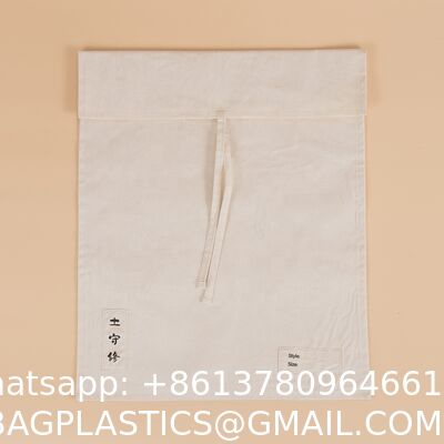 OEM ODM Logo Size Reusable Cotton Fabric Dust Bag, Cover Bags, 100% Natural Muslim Cotton Envelope Gift Packaging Pouch Dust Bag For Clothes Lingerie Storage