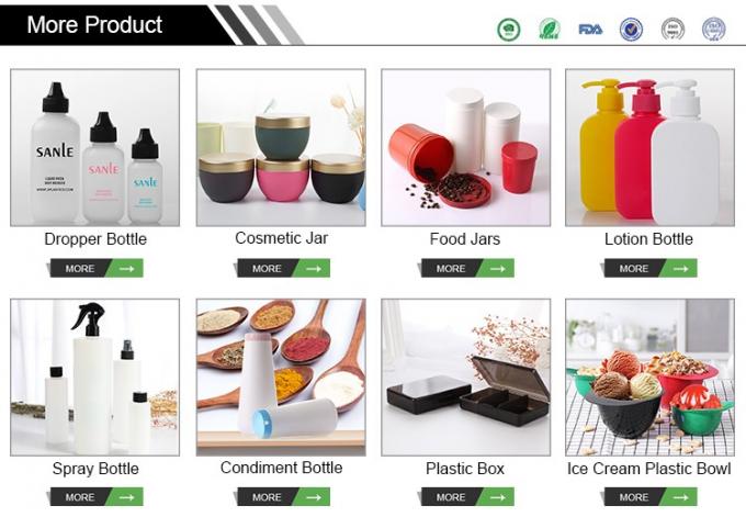 ظروف شیشه های شفاف کهربایی مات شده طبیعی دوستدار محیط زیست قوطی کرم آرایشی کره بدن با درب بامبو 9