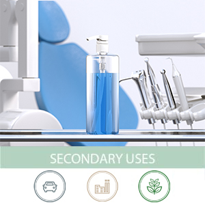 bar5f empty refillable pump bottles liter size 