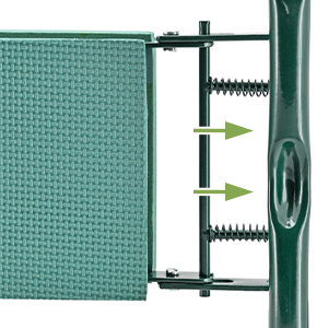 Arcadia Garden Products Garden Kneeler and Seat Combination Foldable Storage Collapsible Portable