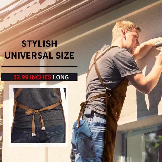 کار باغبانی ابزار باغبانی پیش بند ذخیره سازی پیش بند پارچه ای پنبه ای مقاوم در برابر قطره های آب پیش بند قابل تنظیم متقاطع پشتی 6