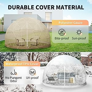 garden dome igloo