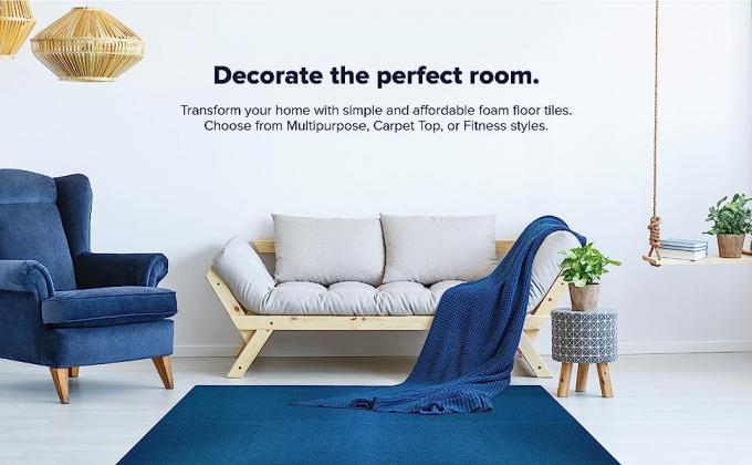 affordable home flooring for home office gym laundry 