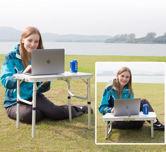 قاب چند منظوره باغ ناهار خوری تاشو آلو کمپینگ میز مسافرتی عمده فروشی کارخانه آرم سفارشی تاشو 9