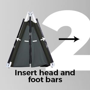 Camping Cot-Easy Setup