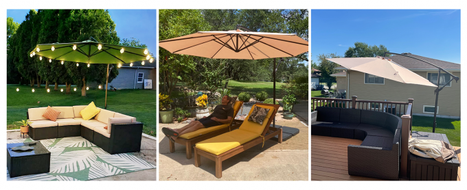 cantilever umbrella patio umbrellas