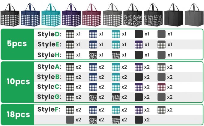 reusable grocery bags