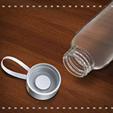 Glass Water Bottles Beverage and Juicing Storage containers storage voss elvira 32oz liter