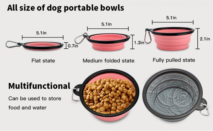collapsible dog bowls