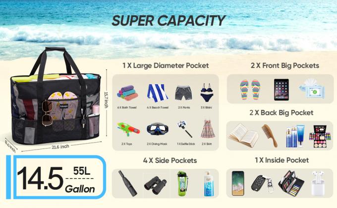 beach bags waterproof sandproof