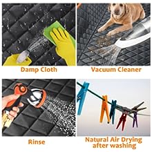 dog car back seat cover